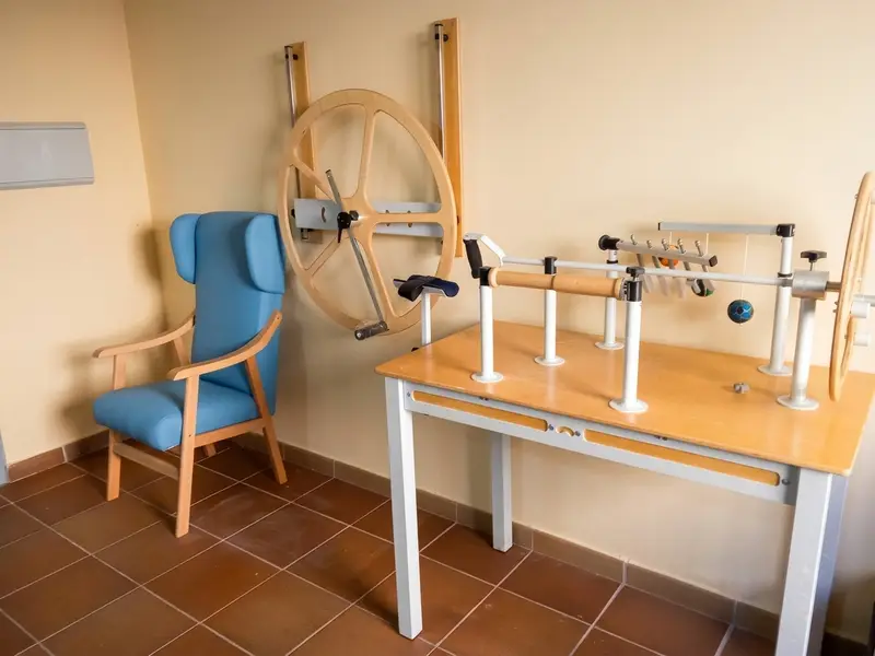 Sala de terapia ocupacional de Residencia de Mayores y Centro de Día de Aceituna, en Aceituna
