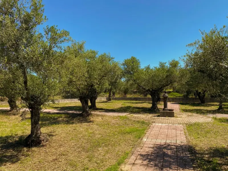 Jardín de Residencia y Centro de Día Nuestra Señora de la Asunción, en Ahigal