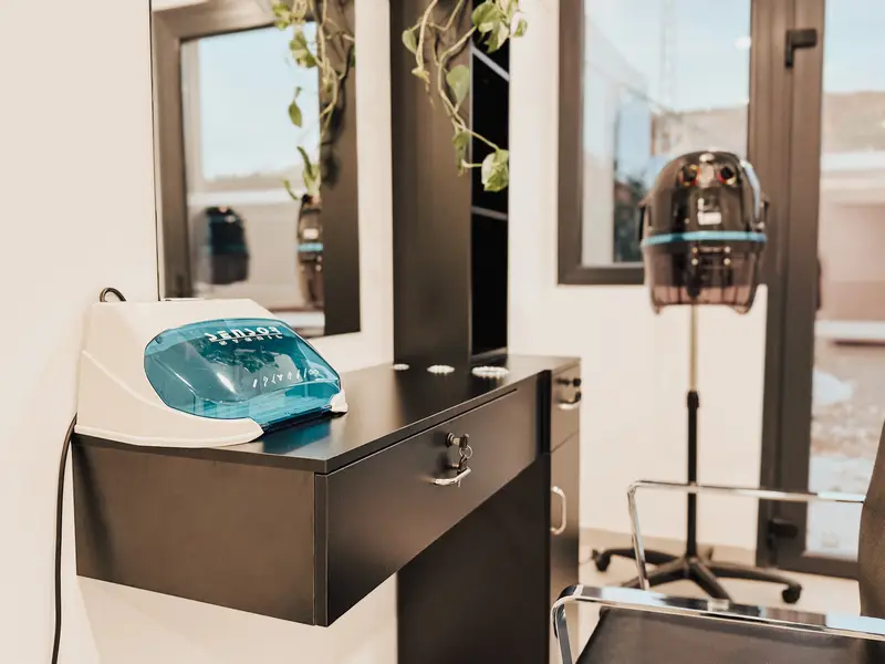 Hairdresser's of La Candelaria Care Home and Day Centre, in Elche de la Sierra