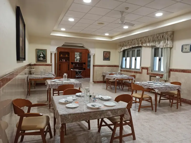 Comedor de Residencia Ntra. Sra. de las Cruces, en Daimiel