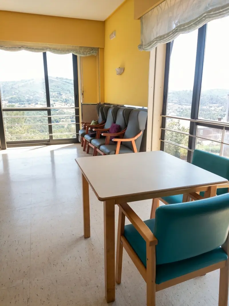 Sala de estar de Residencia Las Salinas, en Cudeiro