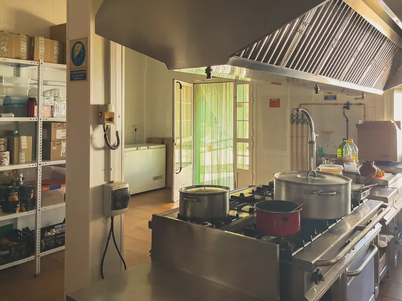 Cocina de Residencia de Mayores y Centro de Día San Blas, en Agudo