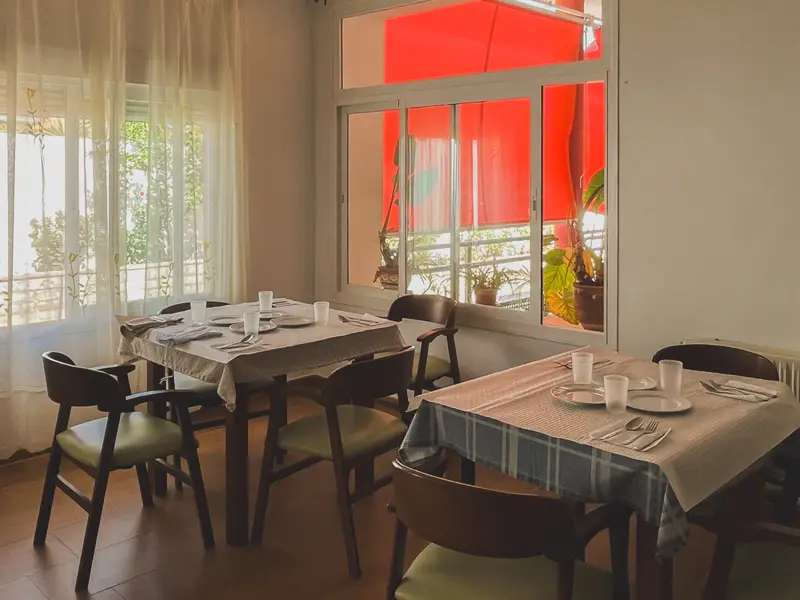 Comedor de Residencia de Mayores y Centro de Día San Blas, en Agudo