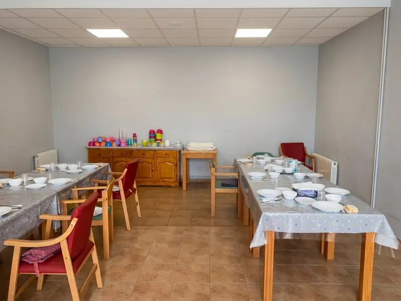 Comedor de Residencia de Mayores y Centro de Día San Gregorio, en Pozuelo de Zarzón