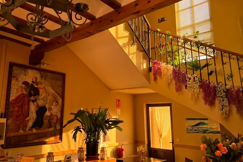 Entrada de Residencia San Juan de Dios, en Lillo