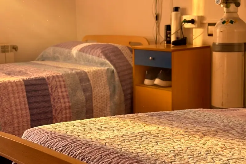 Habitación de Residencia San Juan de Dios, en Lillo