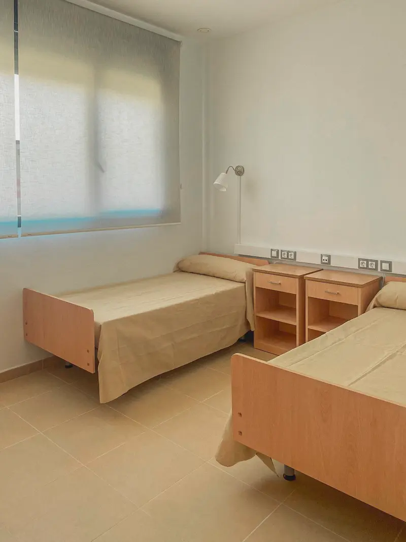 Bedroom of Valencia del Ventoso Care Home and Day Centre, in Valencia del Ventoso