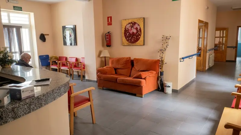 Entrada de Residencia de Mayores y Centro de Día Villa del Campo, en Villa del Campo
