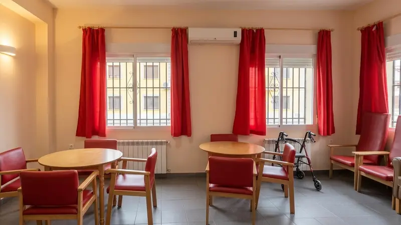 Sala de estar de Residencia de Mayores y Centro de Día Villa del Campo, en Villa del Campo