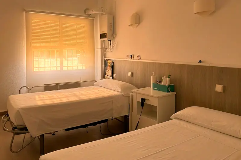 Bedroom of Virgen de la Blanca Care Home and Day Centre, in Torralba de Calatrava