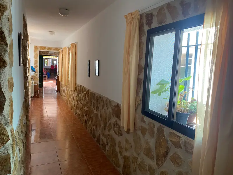 Corridor of Mestanza Supported Housing for Older People, in Mestanza