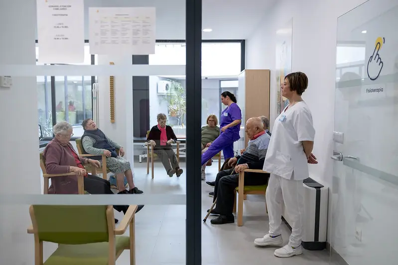 Opening ceremony of La Candelaria Care Home, in Elche de la Sierra